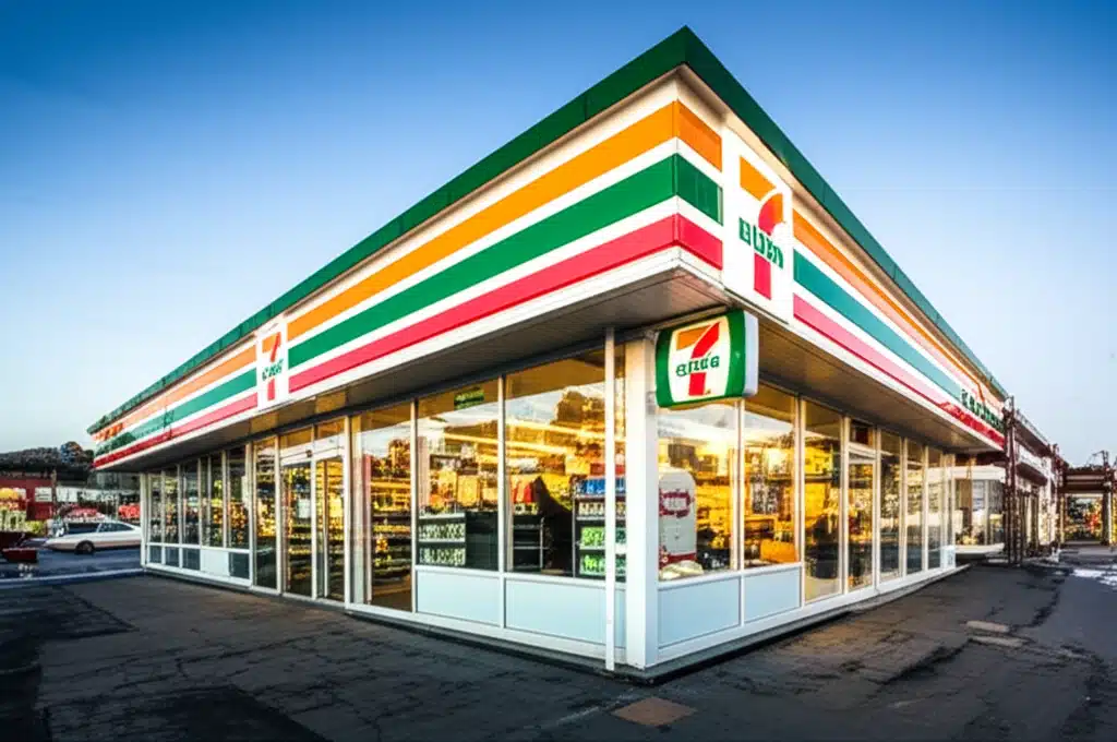 7-Eleven Lyngdal 1 7-Eleven Lyngdal: Nærbutikk med bredt utvalg og lange åpningstider