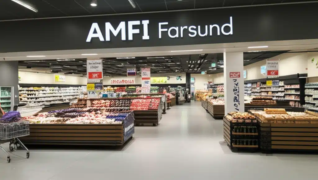 AMFI Farsund 1 AMFI Farsund: Handelssenter med butikker og tjenester