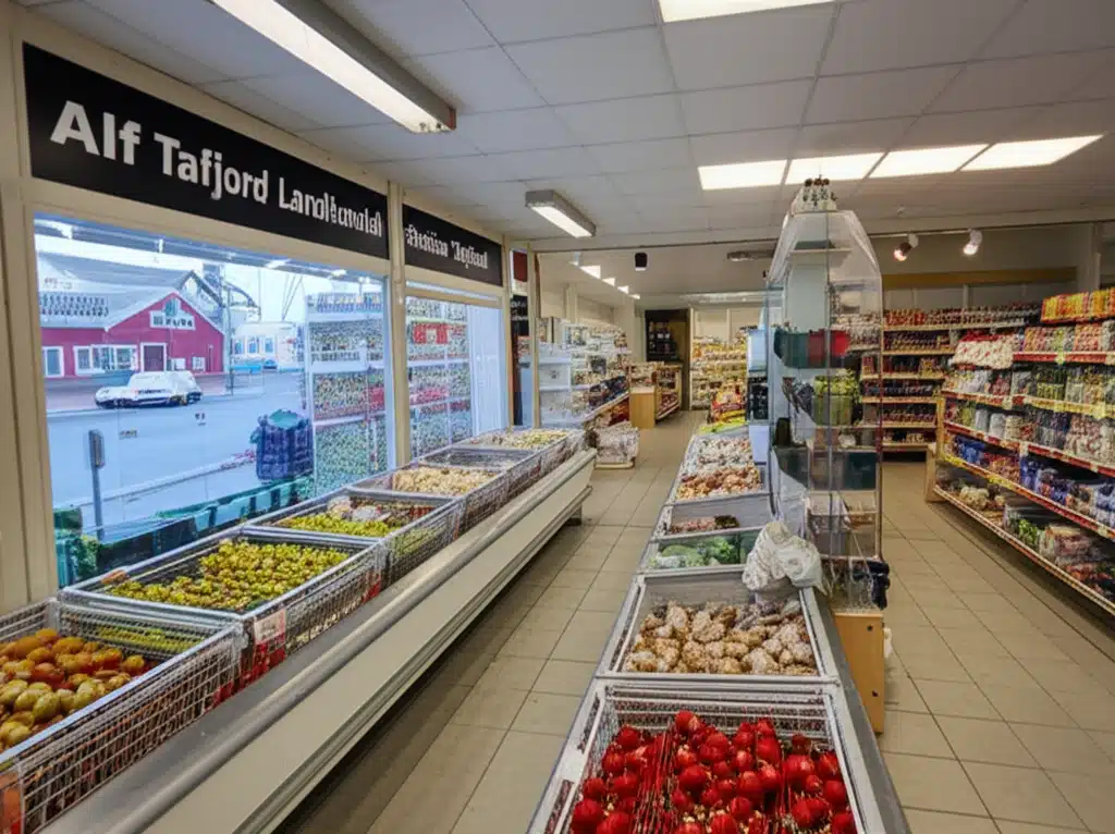 Alf Tafjord Landhandel Steinar Tafjord: Næringsliv i Tafjord