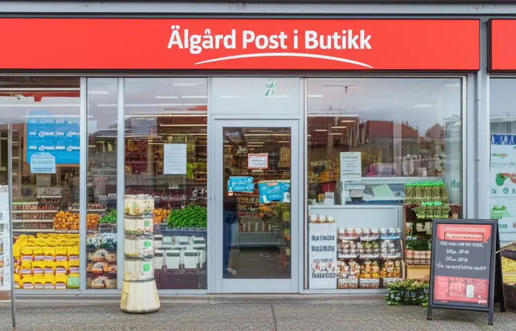 Ålgård Post i Butikk 1 Ålgård Post i Butikk: Lokalt Tidsskrift og Nyheter