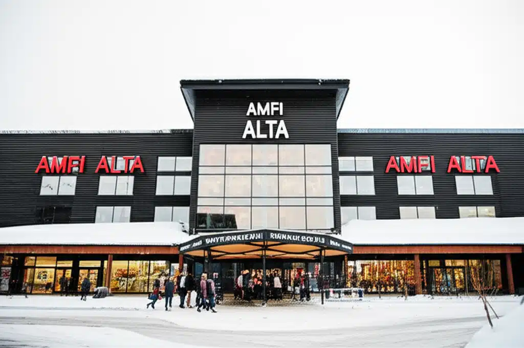 Amfi Alta 1 Amfi Alta: Populært shopping-senter i Finnmark med butikker og matsteder