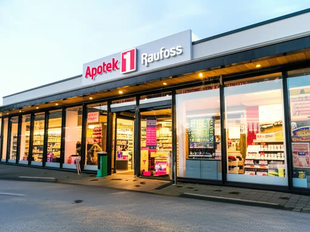 Apotek 1 Raufoss 1 Apotek 1 Raufoss – Legemidler, helsevarer og rådgivning