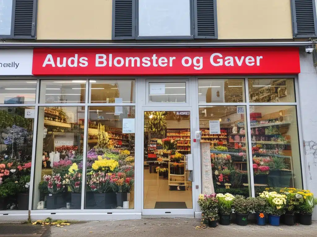 Auds Blomster og Gaver 1 Auds Blomster og Gaver: Vakre blomsterarrangements og gaver