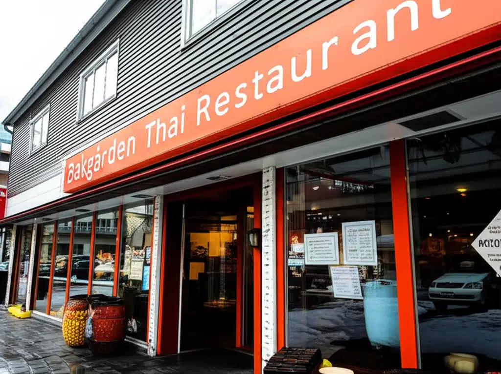 Bakgården Thai Restaurant 1 Bakgården Thai Restaurant: Autentisk thaimat i koselig atmosfære