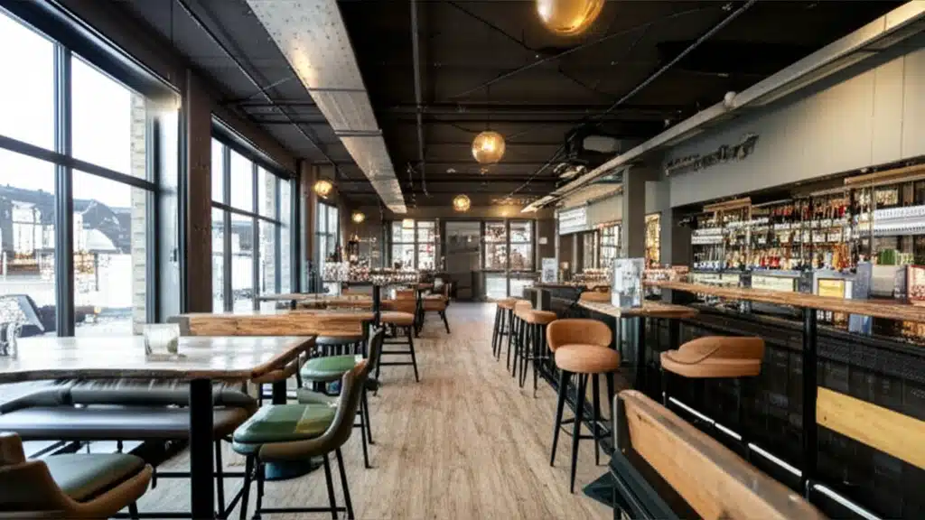 Bankers Bar og Loftet 1 Bankers Bar og Loftet: Utrolig utsikt og koselig atmosfære