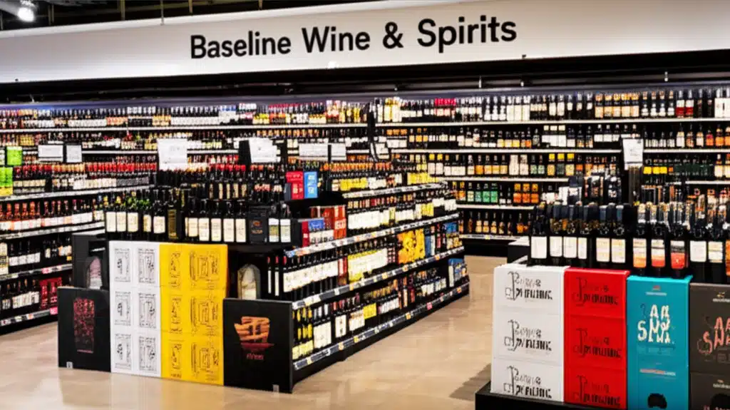 Baseline Wine & Spirits 1 Baseline Wine & Spirits: Utvalg av viner og sprit
