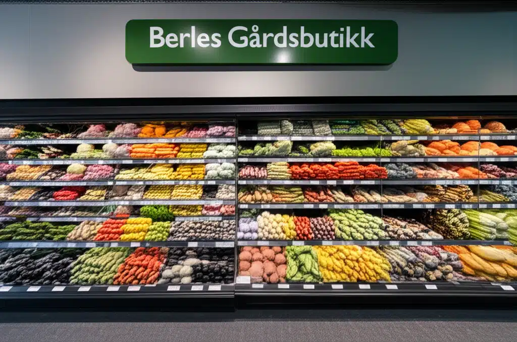 Berles Gårdsbutikk 1 Berles Gårdsbutikk: Friske, lokale produkter og unike opplevelser