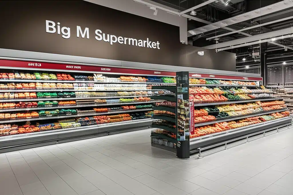 Big M Supermarket 1 Big M Supermarket: Nærmatbutikk med bredt utvalg og gode priser