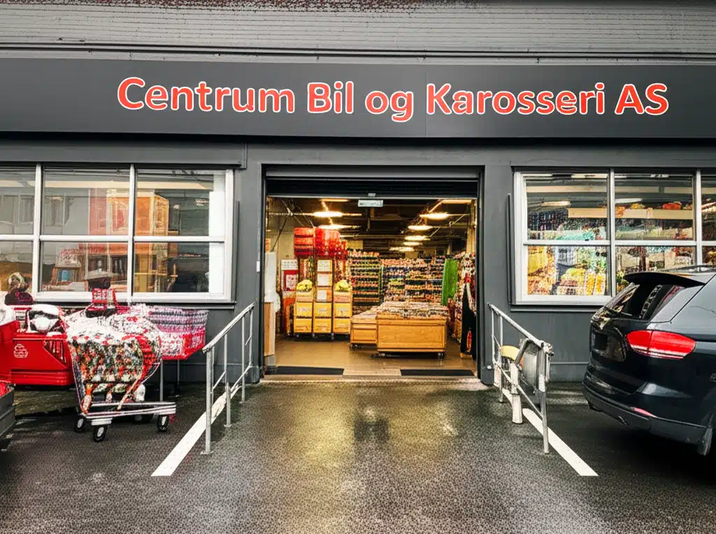 Bilreparasjon og karosseri-tjenester hos Centrum Bil og Karosseri AS