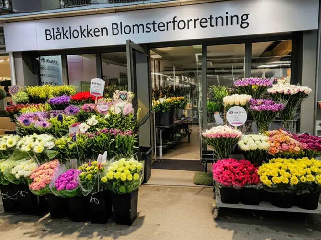 Blåklokken Blomsterforretning 1 Blåklokken Blomsterforretning: Vakre blomsterarrangementer og buketter