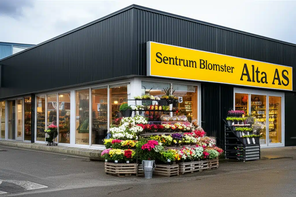 Sentrum Blomster Alta AS 1 Blomsterbutikk Sentrum Blomster Alta AS - Vakre blomsterarrangor
