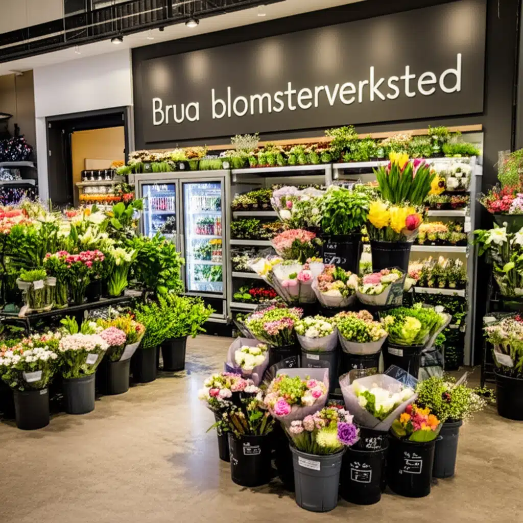 Brua blomsterverksted 1 Blomsterdekorasjon og -design på Brua Blomsterverksted i Norge