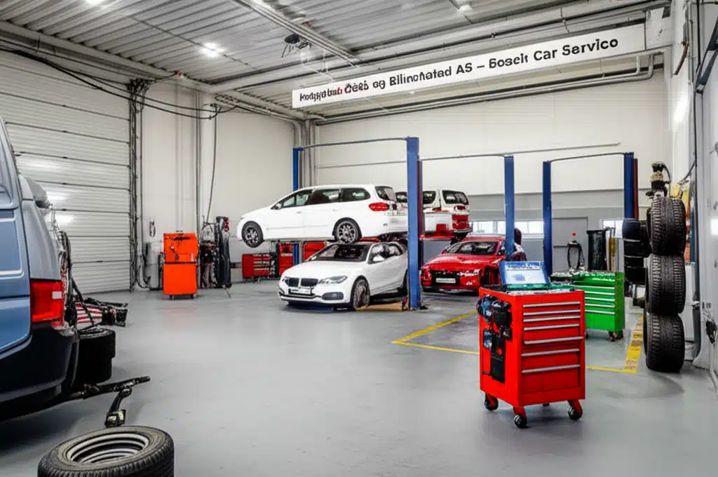 Knapphus Dekk og Bilverksted AS - Bosch Car Service 1 Bosch bilverkstedtjenester hos Knapphus Dekk og Bilverksted AS