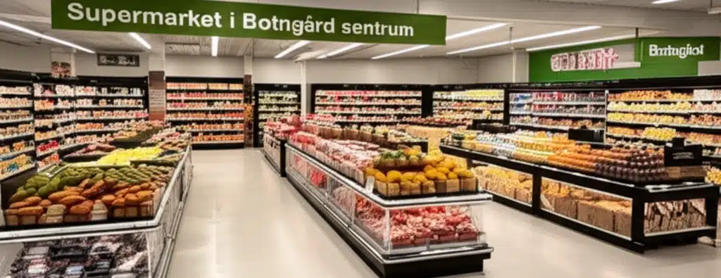 Supermarket i Botngård sentrum