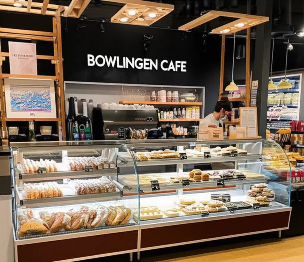 Bowlingen Cafe 1 Bowlingen Cafe: Modern bowlinghall med kafé og underholdning