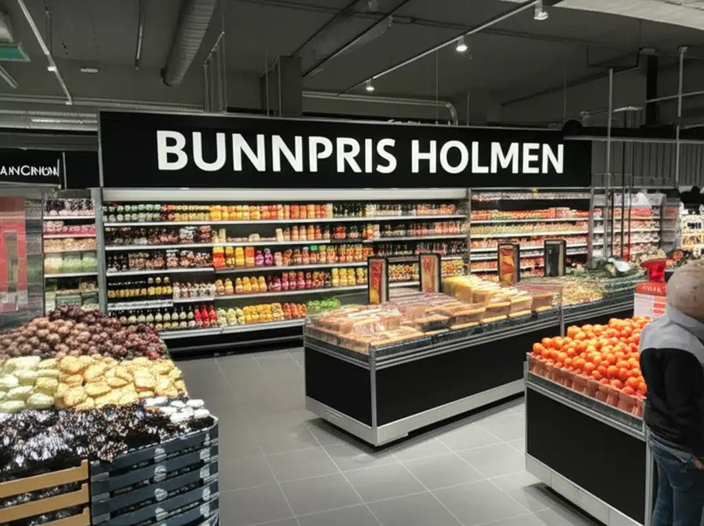 Bunnpris Holmen 1 Bunnpris Holmen: Nærbutikk med rimelige priser og god kvalitet