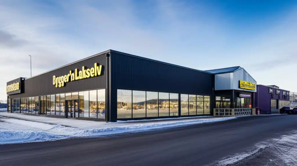 Bygger'n Lakselv 1 Bygging av Lakselv: Et stort byggprosjekt i gang