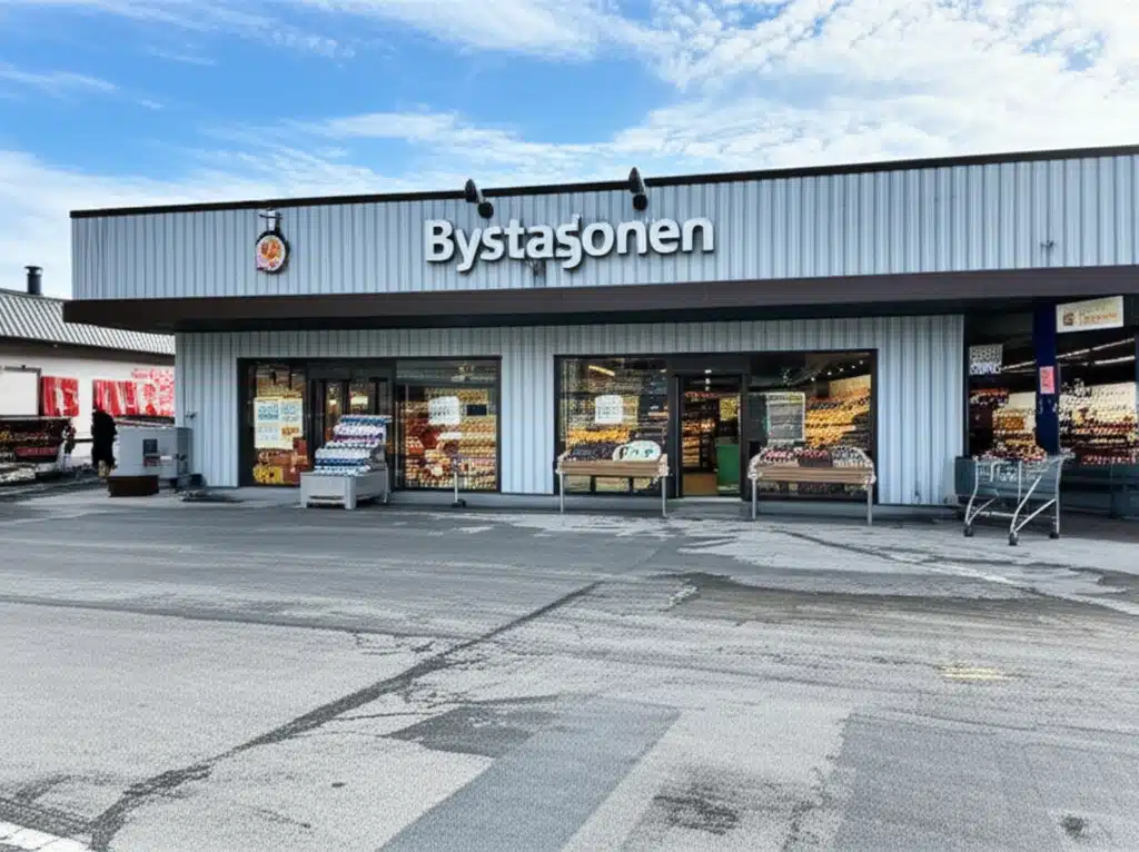 Bystasjonen 1 Bystasjonen: Nærhetservice og dagligvarebutikk i ditt nabolag