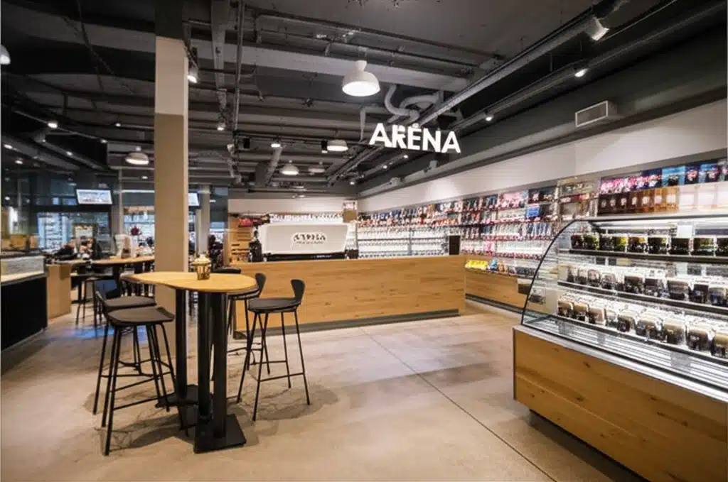 Café Arena: En koselig kafémiljø med deilige drikker og mat
