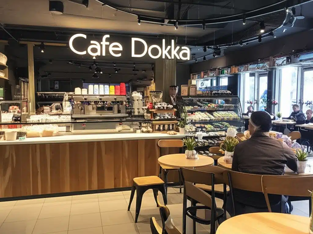 Cafe Dokka: Koselig Kaffebar med Deilige Bakverk og Varm Atmosfære