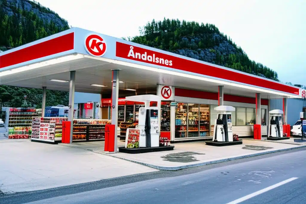 Circle K Åndalsnes 1 Circle K Åndalsnes: Bensin, Mat og Dagligvarer