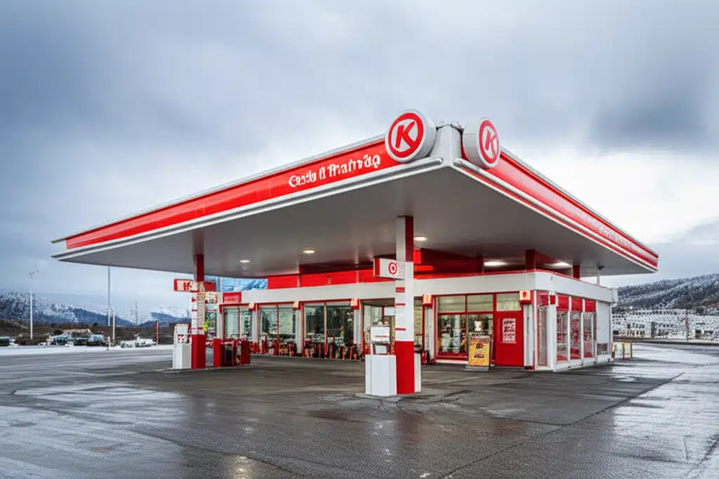 Circle K Brattvåg 1 Circle K Brattvåg: Butikk og Bensinstasjon i Norge