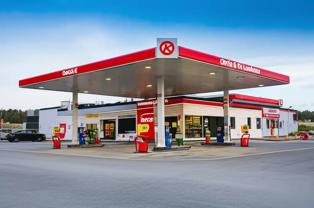 Circle K E6 Lundamo 1 Circle K E6 Lundamo: Bensinstasjon og Butikk