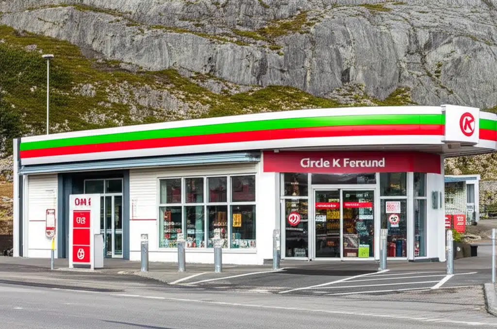 Circle K Farsund 1 Circle K Farsund: Din nærmeste bensinstasjon og dagligvarebutikk