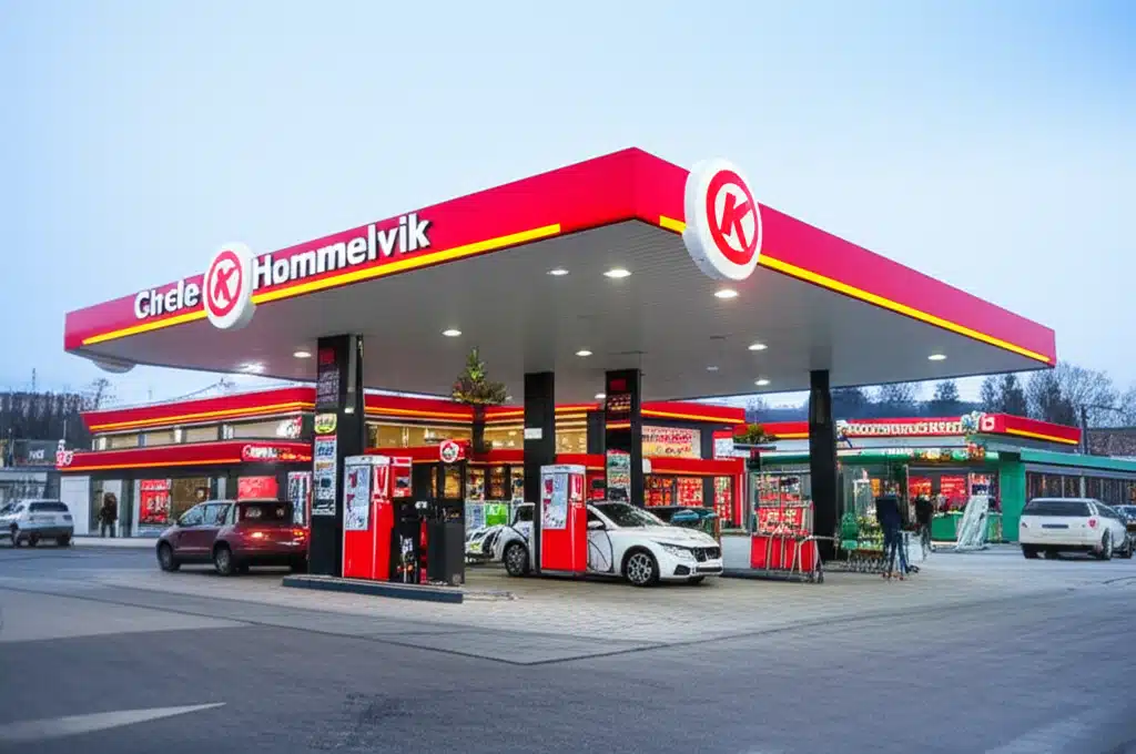 Circle K Hommelvik 1 Circle K Hommelvik: Bensinstasjon og Butikk med Bredt Utvalg