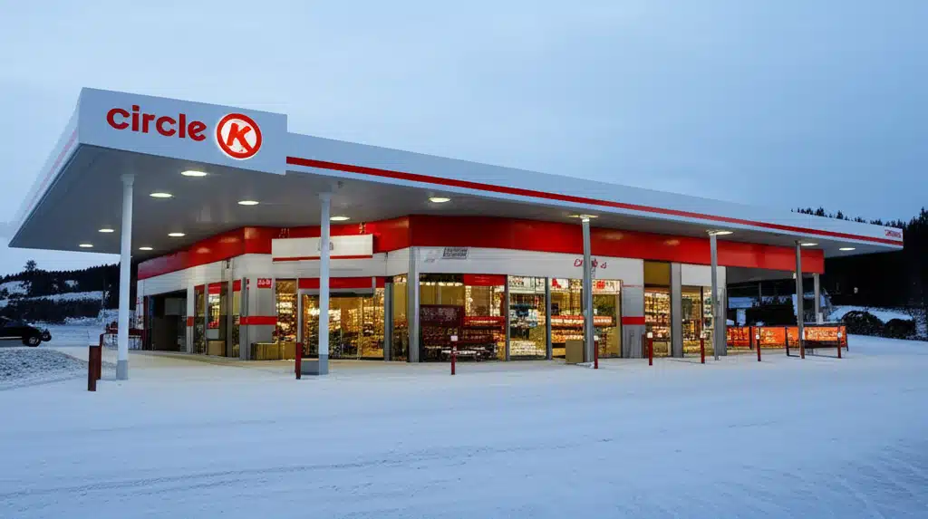 Circle K Jevnaker 1 Circle K Jevnaker: Bensinstasjon og Butikk i Jevnaker