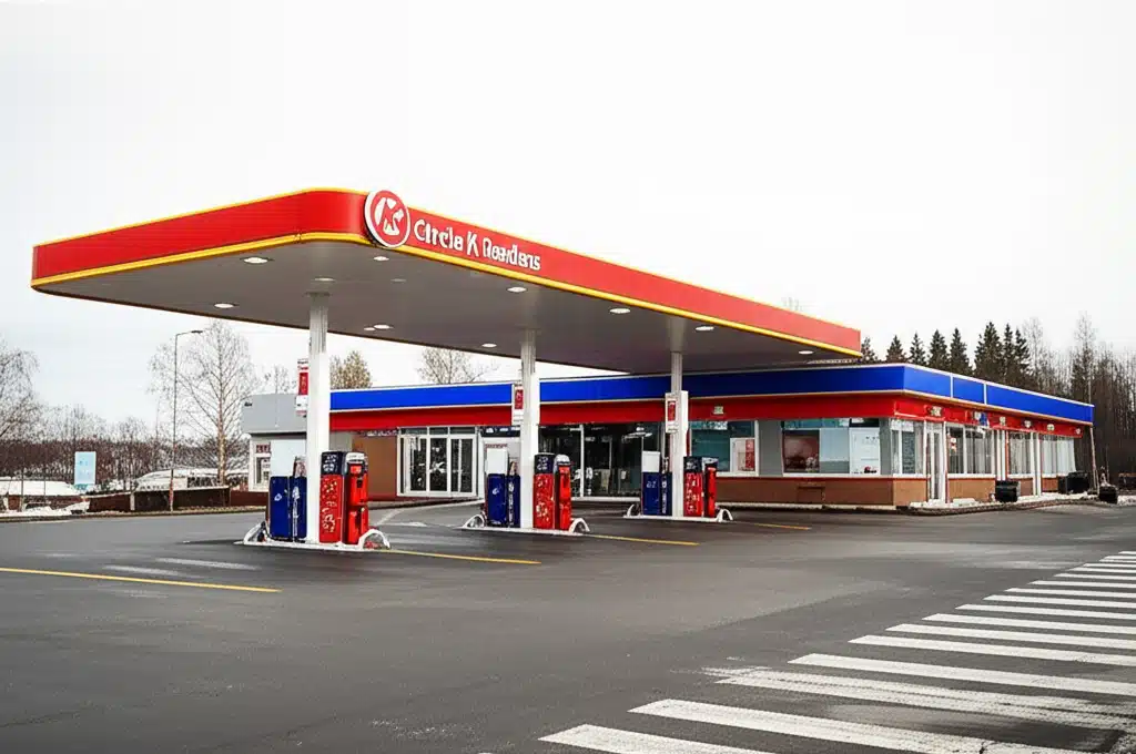 Circle K Raufoss 1 Circle K Raufoss: Bensin, Mat og Snacks 24/7