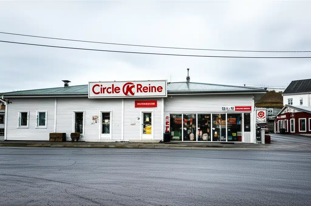 Circle K Reine 1 Circle K Reine: Butikk, Bensin og Mat tilgjengelig 24/7
