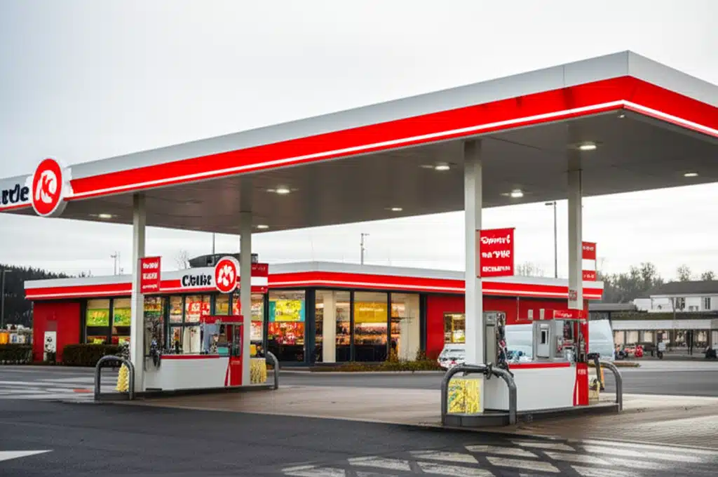 Circle K Sør-Fron 1 Circle K Sør-Fron: Bensinstasjon og Butikk med Bredt Utvalg