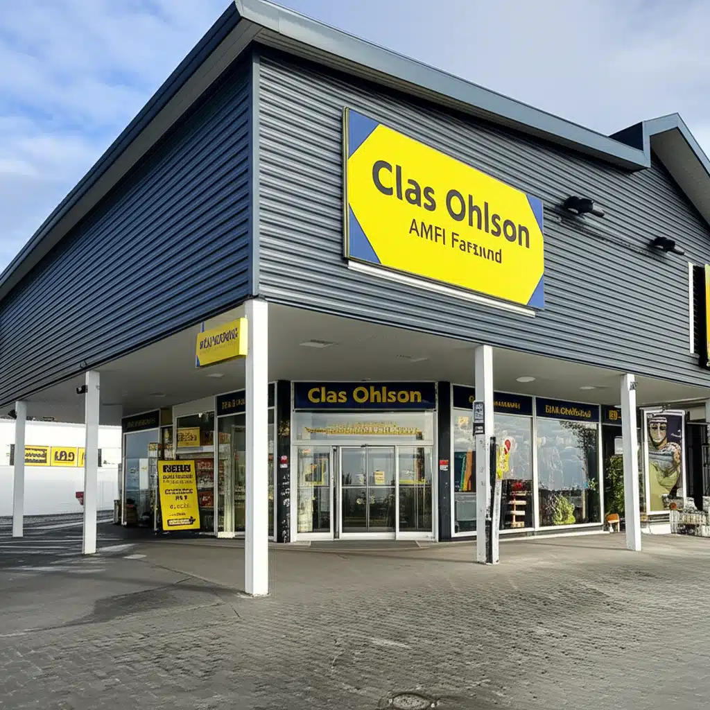 Clas Ohlson AMFI Farsund 1 Clas Ohlson butikk i AMFI Farsund handlevogn og varer