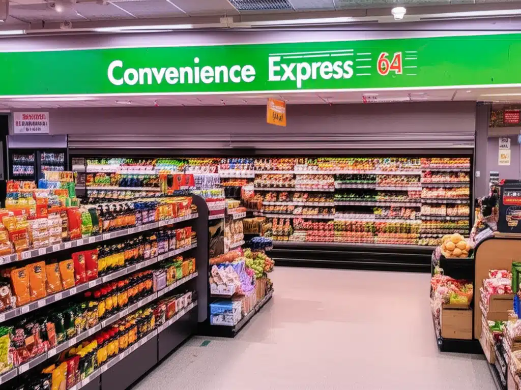 Convenience Express 64 1 Convenience Express 64: Rask og Praktisk Dagligvarehandel