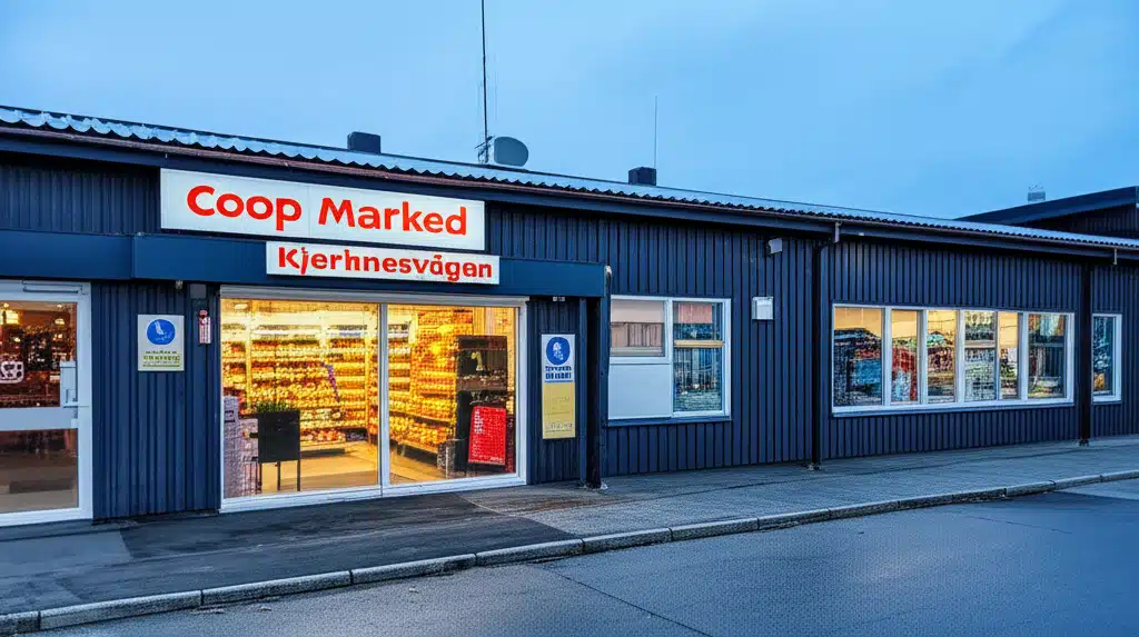Coop Marked Kjerknesvågen 1 Coop Marked Kjerknesvågen - Din lokale dagligvarebutikk