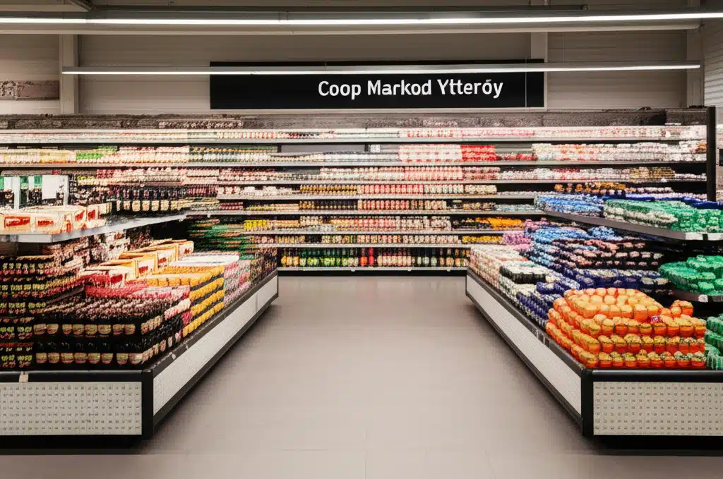 Coop Marked Ytterøy 1 Coop Marked Ytterøy: Nærbutikk med lokalvare og dagligvarer