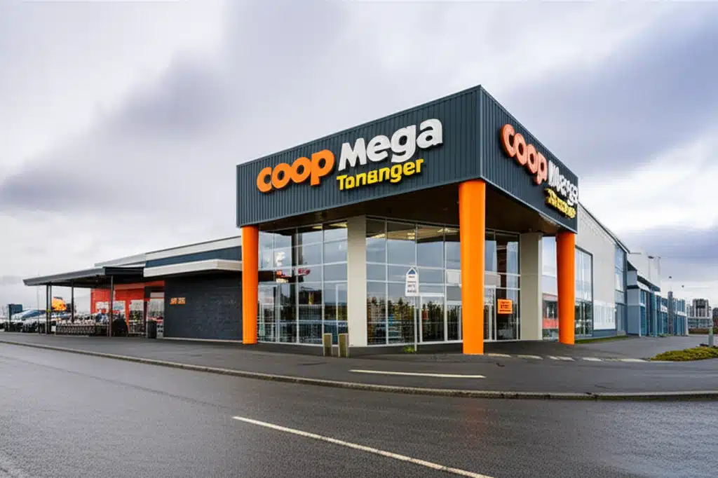 Coop Mega Tananger 1 Coop Mega Tananger: Nærmatbutikk og dagligvarehandel