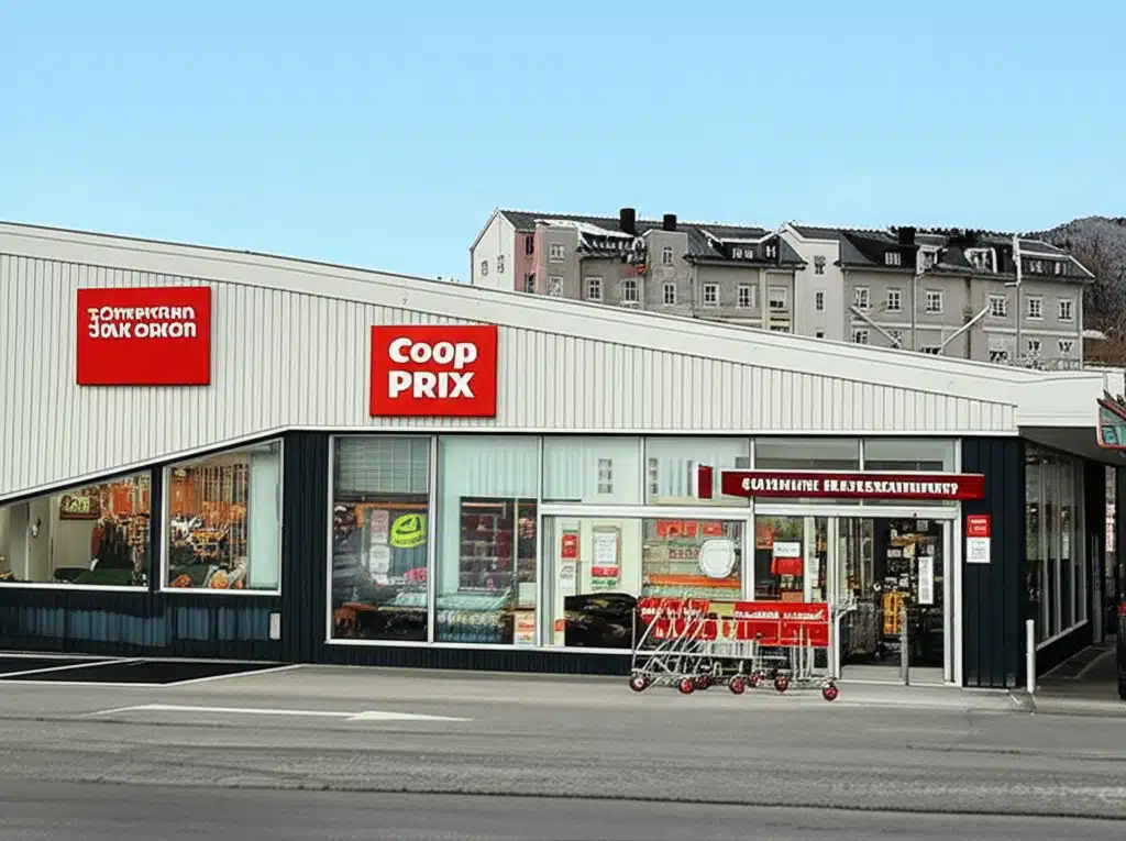 Coop Prix Badedammen 1 Coop Prix Badedammen: Tilbud og nærhet ved vannet