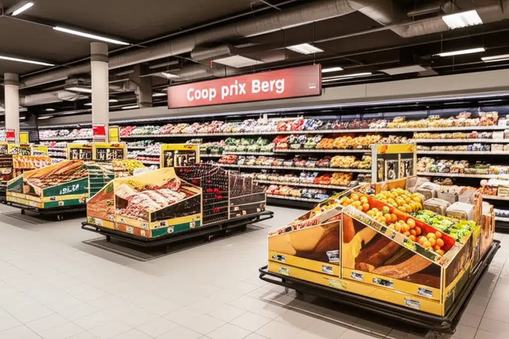 Coop Prix Berg: Nærbutikk med dagligvarer og tilbud