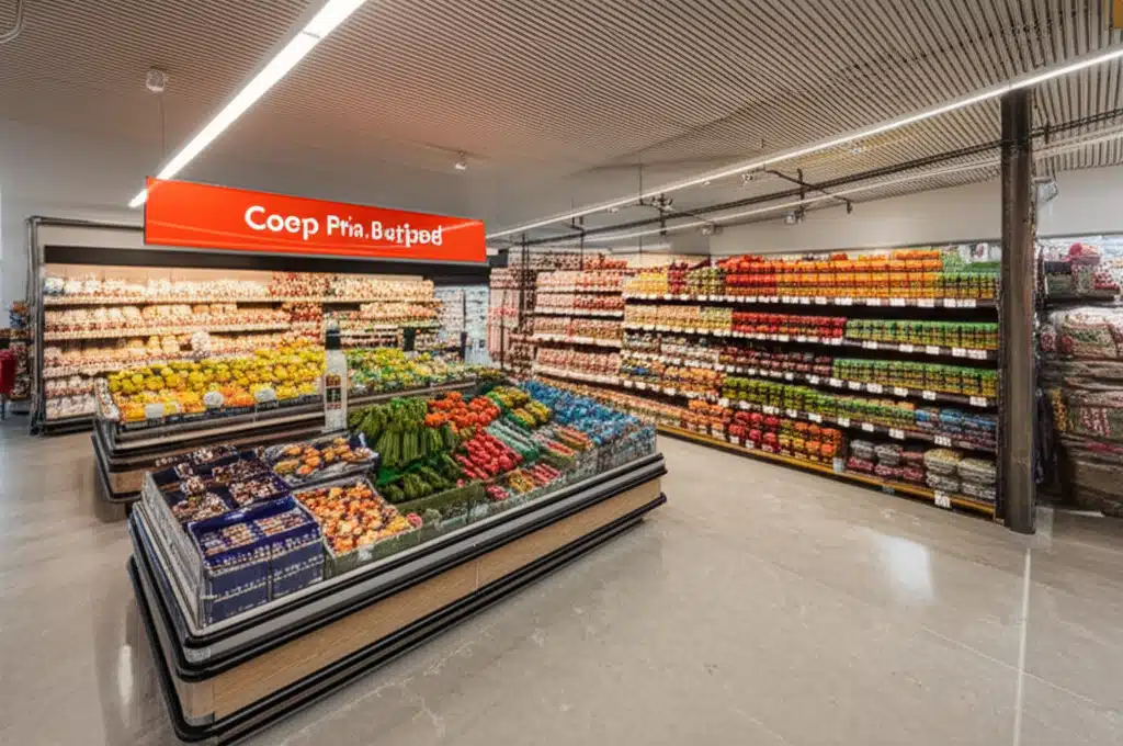 Coop Prix Burfjord: Nærbutikk med dagligvare og tilbud