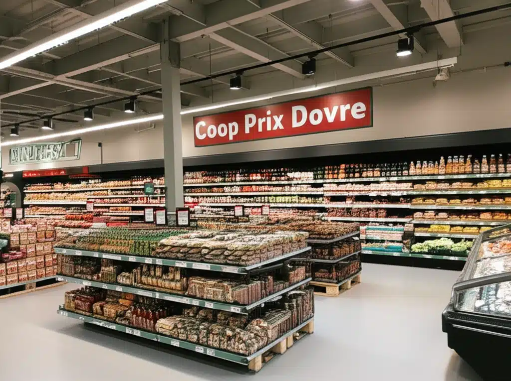 Coop Prix Dovre: Nærbutikk med dagligvarer og tilbud