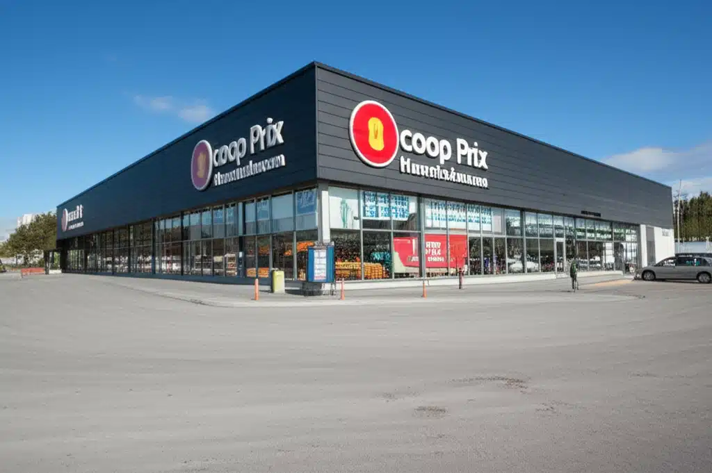 Coop Prix Hunstadmoen 1 Coop Prix Hunstadmoen: Nærbutikk med dagligvarer og tilbud