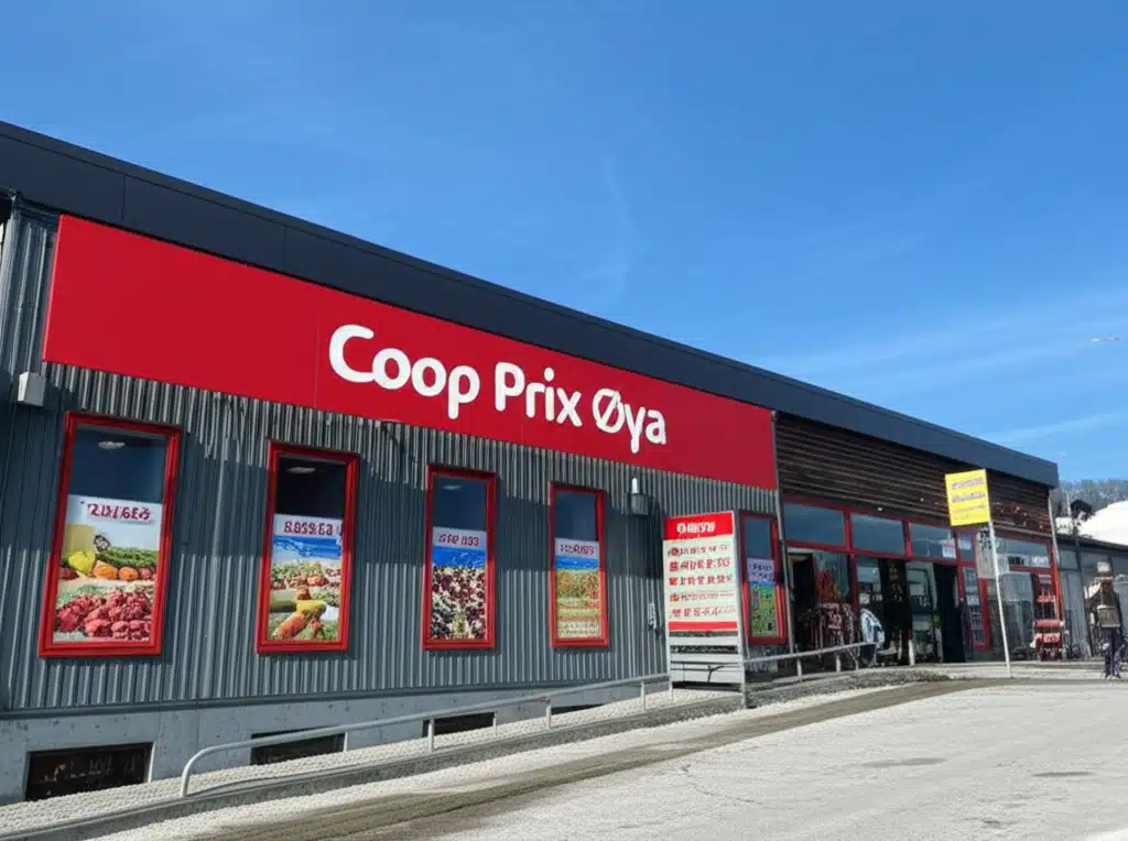 Coop Prix Øya 1 Coop Prix Øya: Nærbutikk med rimelige priser og god utvalg