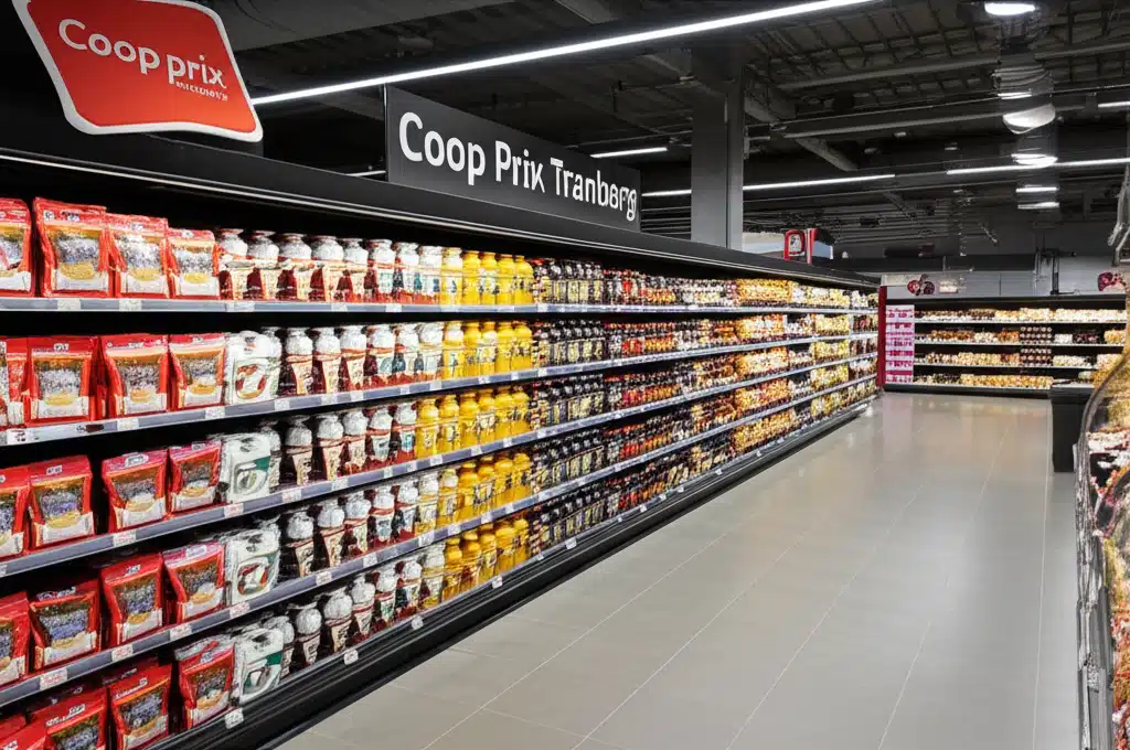 Coop Prix Tranberg 1 Coop Prix Tranberg: Nærbutikk med dagligvare og tilbud