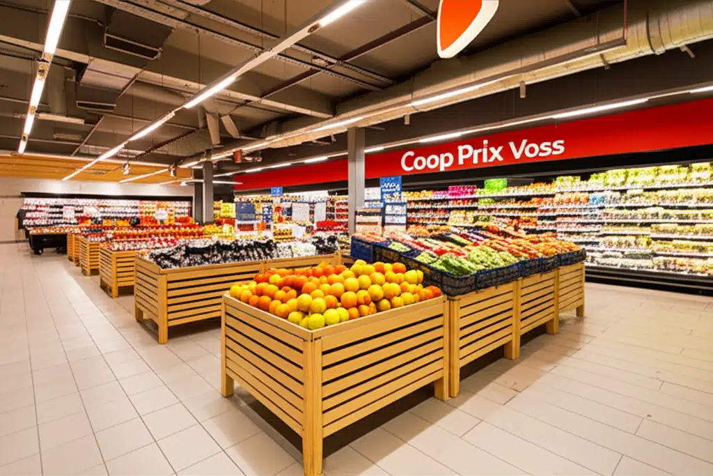 Coop Prix Voss 1 Coop Prix Voss: Nærbutikk med dagligvare og matvarer i Voss