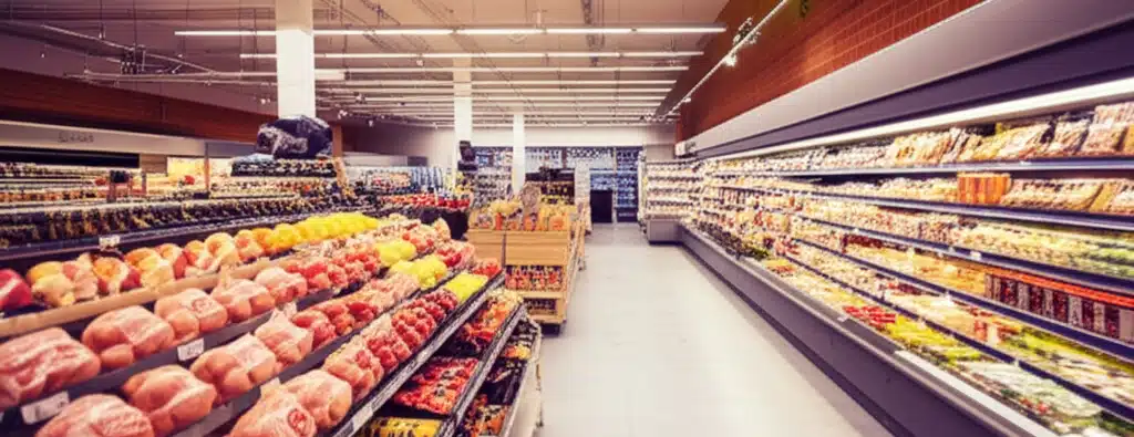 Supermarket og dagligvare i Åmot sentrum