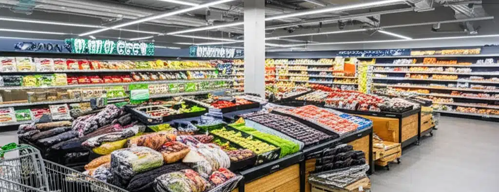 Supermarket og dagligvarehandel i Vågåmo sentrum