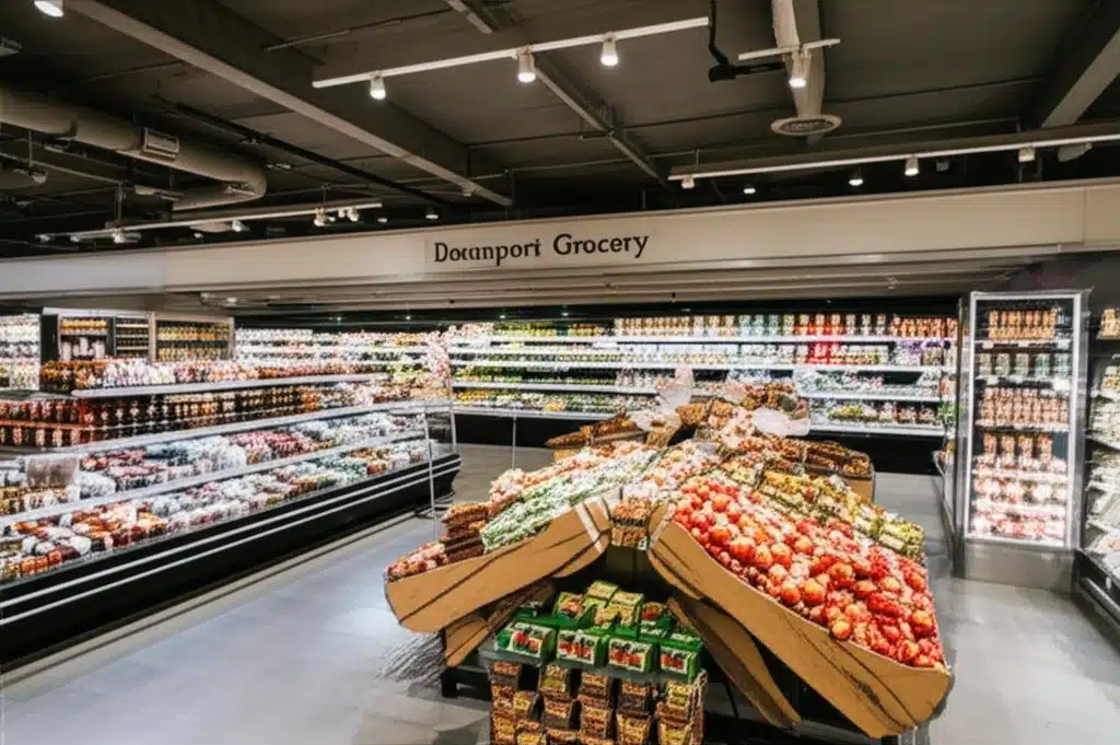 Davenport Grocery 1 Davenport Grocery: Utvalg av ferske varer og matvarebutikk