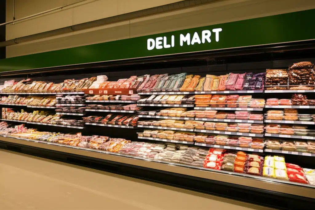 Deli Mart 1 Deli Mart: Næringsrik mat og friske produkter i nærheten